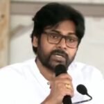 Andhra Pradesh Deputy CM Pawan Kalyan addresses Karnataka fans in Kannada during the birthday celebration of retired Justice V. Gopal Gowda in Chikkaballapur, emphasizing mutual respect and cultural unity between Andhra Pradesh and Karnataka.